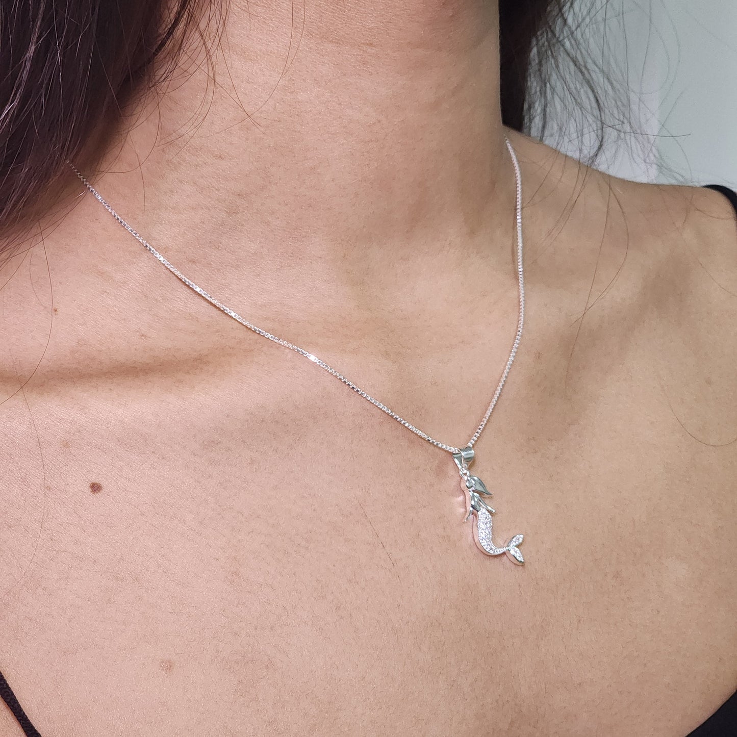 Collar Plata - Sirena