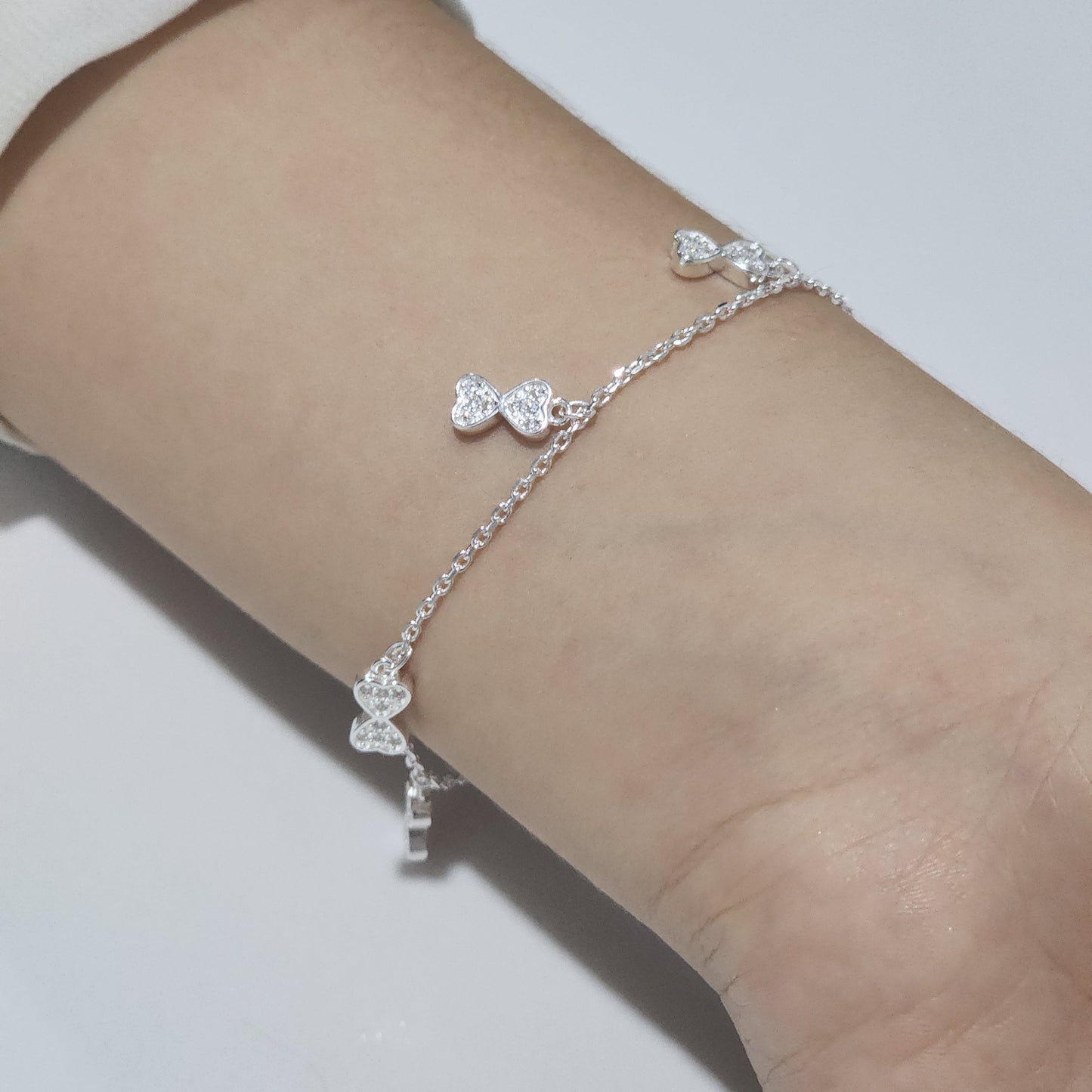 Pulsera Plata - Lazo