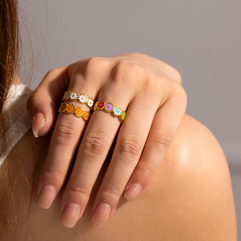 Anillo Floreado