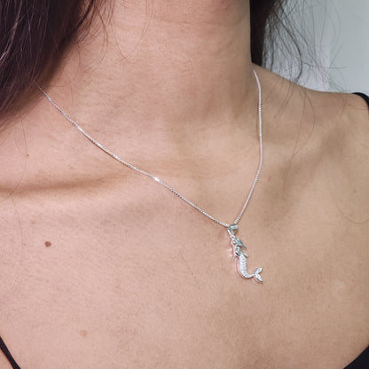 Collar Plata - Sirena