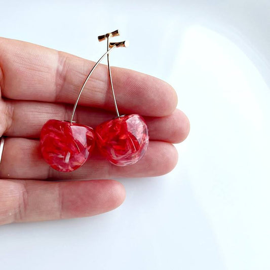 Aretes de Cerezas 2