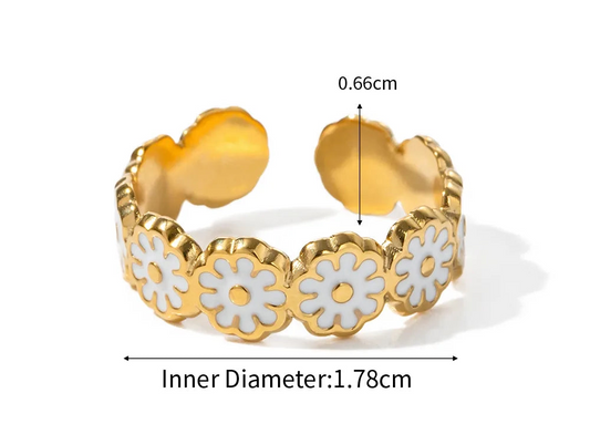 Anillo Floreado