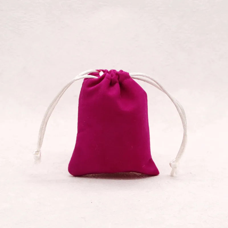 Bolsa De Almacenamiento De Joyas De Terciopelo