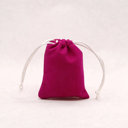 Bolsa De Almacenamiento De Joyas De Terciopelo