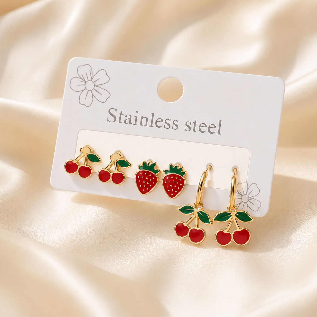Set de aretes