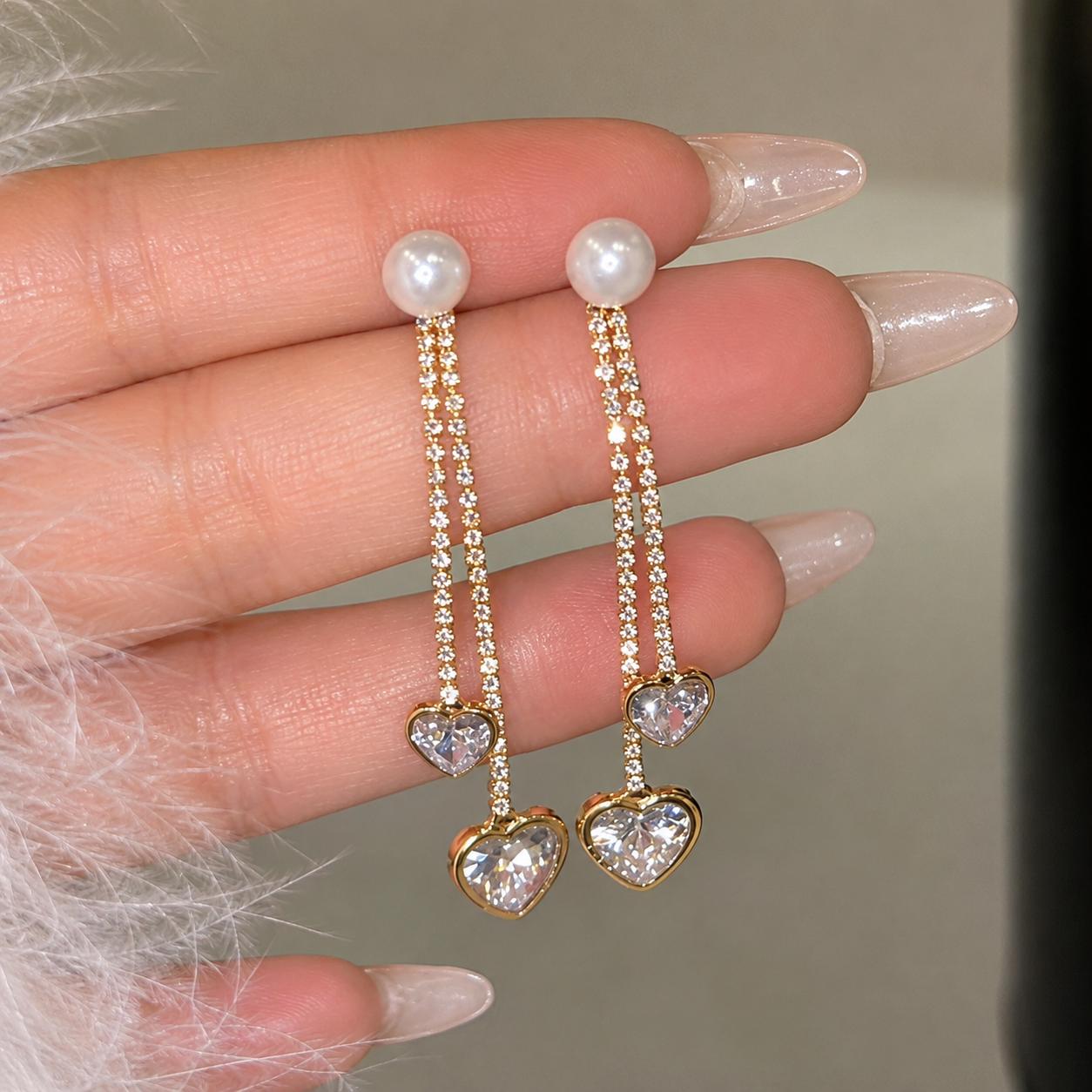 Aretes en Forma de Corazón